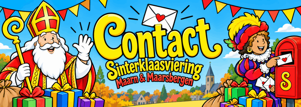 Contact met Sinterklaas Maarn & Maarsbergen